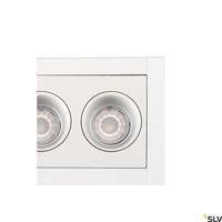 SLV Led inbouwlampMilandos 8-lichts 8x160 lumen wit - 1005426 - thumbnail