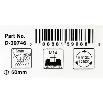 Makita Accessoires Komborstel M14x60mm - D-39746 D-39746