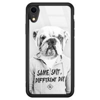 iPhone XR glazen hardcase - Bulldog - thumbnail