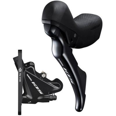 SHIMANO Schijfremset voor 2 speed 105 r7020 / r7070 flat SHIMANO Schijfremset voor 2 speed 105 r7020 / r7070 flat