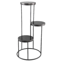 PTMD bijzettafel hilde marmer 81 cm | 2 stuks - thumbnail