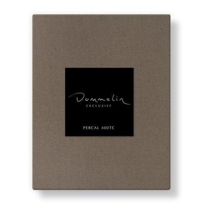 Dommelin Dommelin Topper Hoeslaken Uni Percal 400TC 719 Truffel 90x200/9