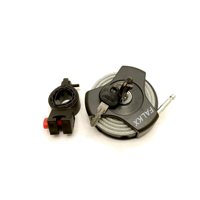 Falkx multi function oprolslot. 100cmx4mm kabel, zwart - thumbnail