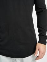 Urban Classics / Longsleeve Long Shaped Fashion in zwart - thumbnail