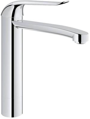 GROHE Euroeco Special waterbesparendes wastafelkraan verhoogd 4cm met medium uitloop chroom 30208000