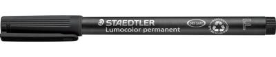 Viltstift Staedtler Lumocolor 318 permanent F zwart