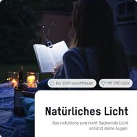 Ansmann Twinflex 1600-0119 Tafellamp LED 0.65 W Zwart, Zilver - thumbnail