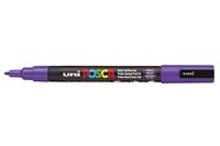 Paintmarker uni posca pc3m f paars | 6 stuks - thumbnail