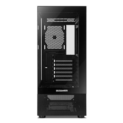 ATX Semi-toren doos Nox-Xtreme NXHUMMERVSNBK Zwart