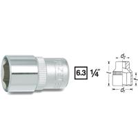 HAZET Dopsleutel 850-14 · 1/4 inch (6,3 mm) vierkant hol · Buiten-zeskant-tractieprofiel · SW 14 mm - thumbnail
