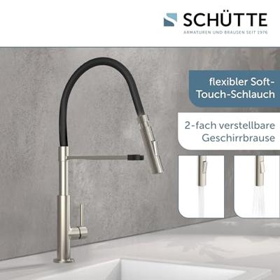 Eyckhaus DESIGN mengkraan keuken met spiraalveer | chroom - 23138 23138