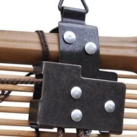 Rolgordijn 140x220 cm bamboe bruin - thumbnail