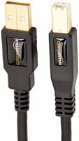 Amazon Basics USB-kabel, USB-A naar USB-B-stekker, USB 2.0, vergulde aansluitingen, 1,8 m, voor printer - thumbnail