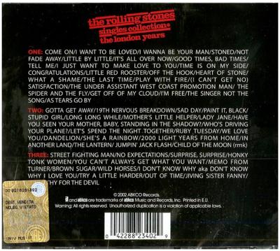 The Singles Collection (The London Years)