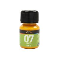 A-color Creativ company permanente glasverf geel, 30ml - thumbnail