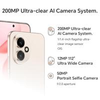 HONOR 400 Smartphone, 5G-Handy, 200 MP AI-Superzoom-Kamera, 6,5 Zoll, 8 GB + 256 GB, 5000 Nits ultrahelles Display, 5-Sterne-Stern-Sturzfestigkeit, Dual-SIM, Android 15, Schwarz - thumbnail