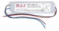 LED Trafo 100 Watt - 12VDC - 8,3A - GPV-100-12 - thumbnail