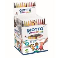Viltstift Giotto Turbo Color Skin Tones set à 12 kleuren | 10 stuks - thumbnail