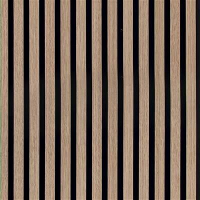 Silentlines lattenwand licht eiken - 2600x526x22mm