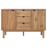 Dressoir OTTA 113,5x43x73 cm massief grenenhout - thumbnail