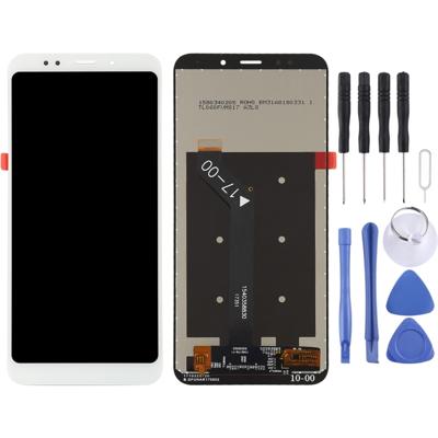 LCD-scherm en digitizer volledige assemblage voor Xiaomi Redmi 5 plus (wit)
