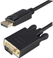 StarTech.com 91 cm DisplayPort naar VGA-kabel - DisplayPort VGA-kabel - DisplayPort VGA-converter - DisplayPort naar monitorkabel - DisplayPort 1.2-kabel - 1920 x 1200 - Zwart - (DP2VGAMM3B) - thumbnail