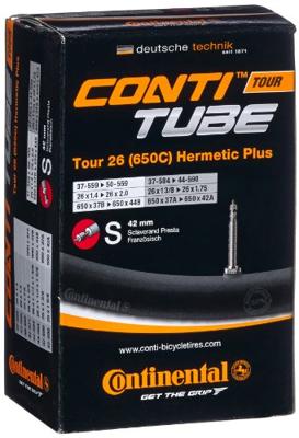 Continental binnenband fv/sv 26" hermetic plus 37/50-559 tour