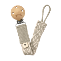 Pacifier clip sand/ivory 1 Stuks - thumbnail
