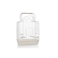 Vogelkooi big Sonia open wit - thumbnail