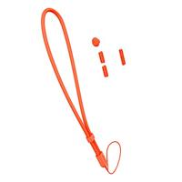Catalyst Colored Lanyard & Buttons Neon Orange - thumbnail