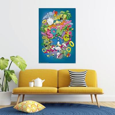Poster Sonic - Pop 61x91,5cm Poster Sonic - Pop 61x91,5cm
