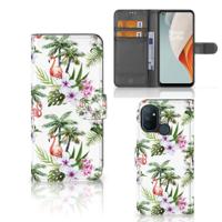 OnePlus Nord N100 | Telefoonhoesje | Met pasjeshouder | Flamingo Palms - thumbnail