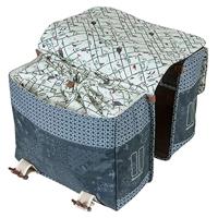 Dubbele fietstas Basil Boheme Carry All 35 liter 37 x 15 x 37 cm - blauw - thumbnail