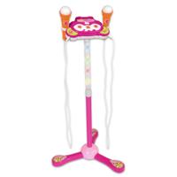 Bontempi stage microfoon roze - thumbnail