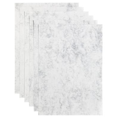 Kopieerpapier papicolor a4 200gr marble grijs