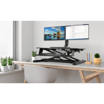 Kensington SmartFit monitorarm, dubbel, zwart - thumbnail