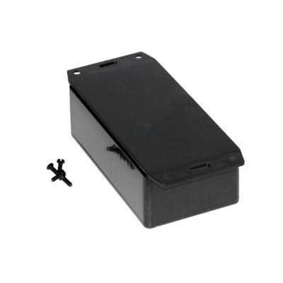 Hammond Electronics 1591CF2BK Universele behuizing 120 x 65 x 40 ABS Zwart 1 stuk(s)