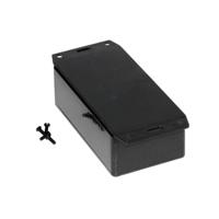 Hammond Electronics 1591CF2BK Universele behuizing 120 x 65 x 40 ABS Zwart 1 stuk(s) - thumbnail