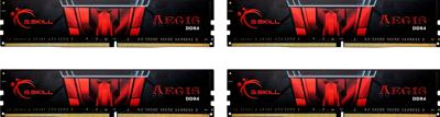 G.Skill DDR4 Aegis 4x16GB 3200Mhz - [F4-3200C16Q-64GIS]