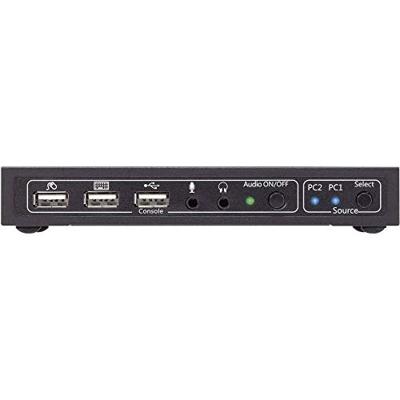 SpeaKa Professional KVM-switch 2 poorten HDMI USB 1920 x 1080 Pixel, 3840 x 2160 Pixel