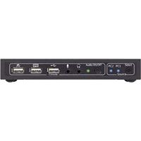 SpeaKa Professional KVM-switch 2 poorten HDMI USB 1920 x 1080 Pixel, 3840 x 2160 Pixel - thumbnail