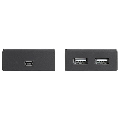 StarTech.com 4-Port USB 2.0 Extender - 40m USB Over Cat5/Cat6 Verlenger - Compacte USB 2.0 Over Ethernet Extender (USB2004EXTV)