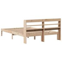 Bedframe zonder matras massief grenenhout 120x190 cm - thumbnail