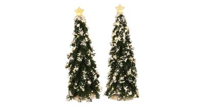 Luville General Snowy Conifer with lights 2 pieces Luville General Snowy Conifer with lights 2 pieces