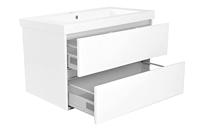 Wiesbaden Vision onderkast+ 2 laden 80x46 wit - thumbnail