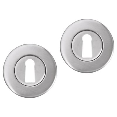 Differnz | Rozet met Sleutelgat | Mat Chroom | Rond | 53mm Differnz | Rozet met Sleutelgat | Mat Chroom | Rond | 53mm