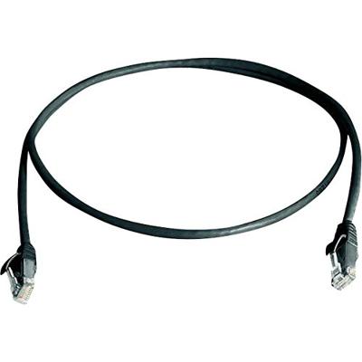 Telegärtner 100008781 RJ45 Netwerkkabel, patchkabel CAT 5e U/UTP 5.00 m Zwart Vlambestendig, Halogeenvrij 1 stuk(s)