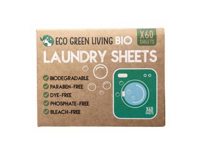 Eco Green Living Wasstrips parfumvrij - 60 stuks Eco Green Living Wasstrips parfumvrij - 60 stuks