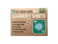 Eco Green Living Wasstrips parfumvrij - 60 stuks - thumbnail