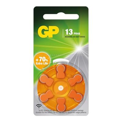 GP Batterij voor hoortoestel ZA13 1.4 V 6 stuk(s) Zink-lucht PR48
